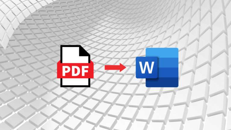 How To Convert Your PDF To A Word Document